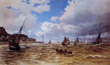 尅勞德 莫奈 Mouth of the Seine at Honfleur